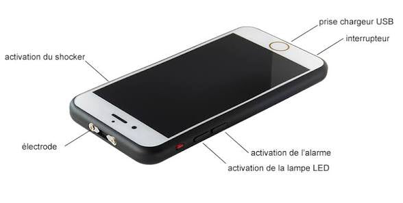 IPHONE TAZER 60kv